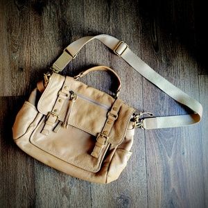 NWOT Giani Bernini Genuine Leather Crossbody Bag